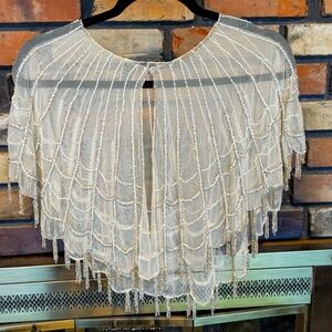 Flapper Style Beaded Cape